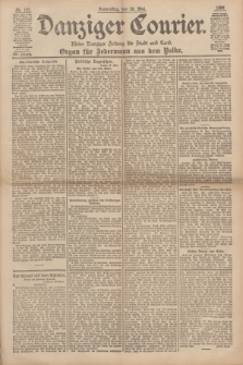 Danziger Courier : Kleine Danziger Zeitung für Stadt und Land : Organ für Jedermann aus dem Volke. Jg.17, Nr. 121 (26 Mai 1898)