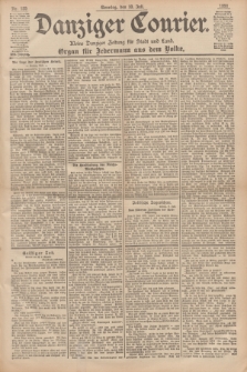 Danziger Courier : Kleine Danziger Zeitung für Stadt und Land : Organ für Jedermann aus dem Volke. Jg.17, Nr. 159 (10 Juli 1898) + dod.
