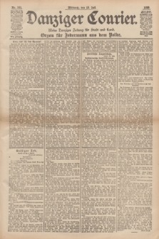 Danziger Courier : Kleine Danziger Zeitung für Stadt und Land : Organ für Jedermann aus dem Volke. Jg.17, Nr. 161 (13 Juli 1898)
