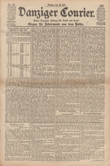 Danziger Courier : Kleine Danziger Zeitung für Stadt und Land : Organ für Jedermann aus dem Volke. Jg.17, Nr. 163 (15 Juli 1898)
