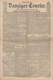 Danziger Courier : Kleine Danziger Zeitung für Stadt und Land : Organ für Jedermann aus dem Volke. Jg.17, Nr. 172 (26 Juli 1898)