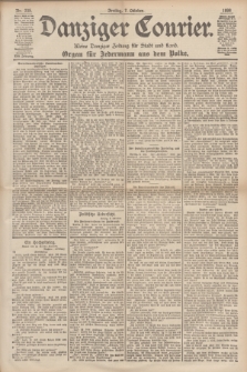 Danziger Courier : Kleine Danziger Zeitung für Stadt und Land : Organ für Jedermann aus dem Volke. Jg.17, Nr. 235 (7 Oktober 1898)