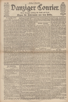 Danziger Courier : Kleine Danziger Zeitung für Stadt und Land : Organ für Jedermann aus dem Volke. Jg.17, Nr. 259 (4 November 1898)