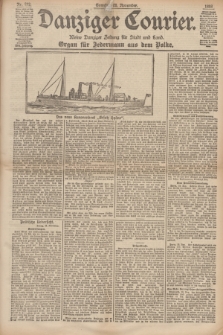 Danziger Courier : Kleine Danziger Zeitung für Stadt und Land : Organ für Jedermann aus dem Volke. Jg.17, Nr. 272 (20 November 1898) + dod.