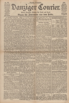 Danziger Courier : Kleine Danziger Zeitung für Stadt und Land : Organ für Jedermann aus dem Volke. Jg.17, Nr. 284 (4 Dezember 1898) + dod.
