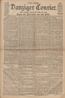 Danziger Courier : Kleine Danziger Zeitung für Stadt und Land : Organ für Jedermann aus dem Volke. Jg.17, Nr. 285 (6 Dezember 1898)