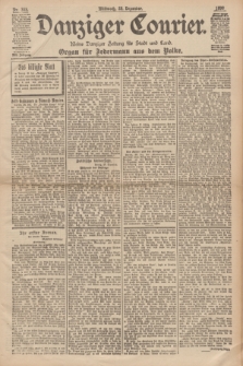 Danziger Courier : Kleine Danziger Zeitung für Stadt und Land : Organ für Jedermann aus dem Volke. Jg.17, Nr. 303 (28 Dezember 1898)