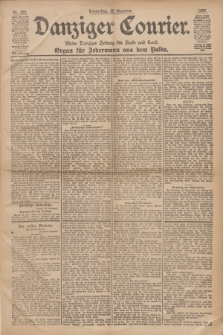 Danziger Courier : Kleine Danziger Zeitung für Stadt und Land : Organ für Jedermann aus dem Volke. Jg.17, Nr. 304 (29 Dezember 1898)