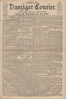 Danziger Courier : Kleine Danziger Zeitung für Stadt und Land : Organ für Jedermann aus dem Volke. Jg.18, Nr. 66 (18 März 1899)