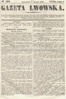 Gazeta Lwowska. 1857, nr 198