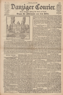 Danziger Courier : Kleine Danziger Zeitung für Stadt und Land : Organ für Jedermann aus dem Volke. Jg.18, Nr. 123 (28 Mai 1899) + dod.