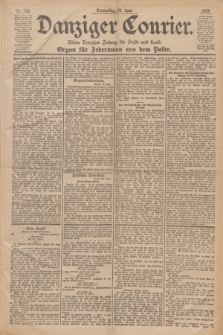 Danziger Courier : Kleine Danziger Zeitung für Stadt und Land : Organ für Jedermann aus dem Volke. Jg.18, Nr. 150 (29 Juni 1899)