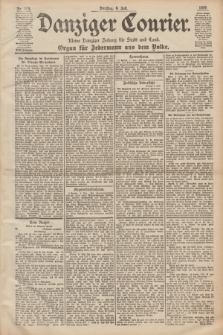 Danziger Courier : Kleine Danziger Zeitung für Stadt und Land : Organ für Jedermann aus dem Volke. Jg.18, Nr. 154 (4 Juli 1899)