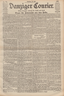 Danziger Courier : Kleine Danziger Zeitung für Stadt und Land : Organ für Jedermann aus dem Volke. Jg.18, Nr. 166 (18 Juli 1899)