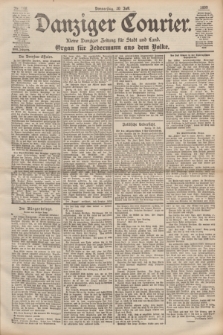 Danziger Courier : Kleine Danziger Zeitung für Stadt und Land : Organ für Jedermann aus dem Volke. Jg.18, Nr. 168 (20 Juli 1899)