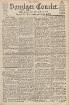 Danziger Courier : Kleine Danziger Zeitung für Stadt und Land : Organ für Jedermann aus dem Volke. Jg.18, Nr. 173 (26 Juli 1899)