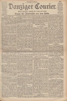 Danziger Courier : Kleine Danziger Zeitung für Stadt und Land : Organ für Jedermann aus dem Volke. Jg.18, Nr. 231 (1 Oktober 1899) + dod.