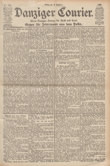 Danziger Courier : Kleine Danziger Zeitung für Stadt und Land : Organ für Jedermann aus dem Volke. Jg.18, Nr. 233 (4 Oktober 1899)
