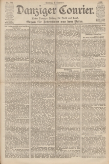 Danziger Courier : Kleine Danziger Zeitung für Stadt und Land : Organ für Jedermann aus dem Volke. Jg.18, Nr. 284 (3 Dezember 1899) + dod.