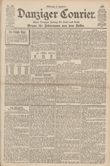 Danziger Courier : Kleine Danziger Zeitung für Stadt und Land : Organ für Jedermann aus dem Volke. Jg.18, Nr. 286 (6 Dezember 1899)