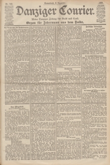 Danziger Courier : Kleine Danziger Zeitung für Stadt und Land : Organ für Jedermann aus dem Volke. Jg.18, Nr. 289 (9 Dezember 1899)