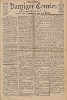 Danziger Courier : Kleine Danziger Zeitung für Stadt und Land : Organ für Jedermann aus dem Volke. Jg.18, Nr. 294 (15 Dezember 1899)