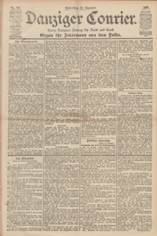 Danziger Courier : Kleine Danziger Zeitung für Stadt und Land : Organ für Jedermann aus dem Volke. Jg.18, Nr. 299 (21 Dezember 1899)
