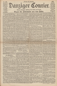 Danziger Courier : Kleine Danziger Zeitung für Stadt und Land : Organ für Jedermann aus dem Volke. Jg.18, Nr. 300 (22 Dezember 1899)