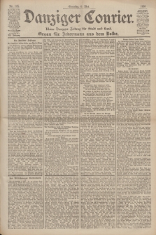 Danziger Courier : Kleine Danziger Zeitung für Stadt und Land : Organ für Jedermann aus dem Volke. Jg.19, Nr. 105 (6 Mai 1900) + dod.