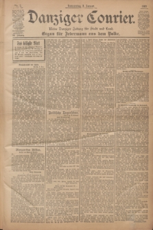 Danziger Courier : Kleine Danziger Zeitung für Stadt und Land : Organ für Jedermann aus dem Volke. Jg.20, Nr. 2 (3 Januar 1901)