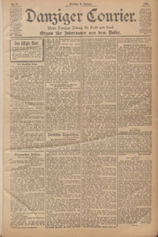 Danziger Courier : Kleine Danziger Zeitung für Stadt und Land : Organ für Jedermann aus dem Volke. Jg.20, Nr. 3 (4 Januar 1901)