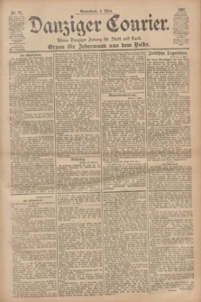 Danziger Courier : Kleine Danziger Zeitung für Stadt und Land : Organ für Jedermann aus dem Volke. Jg.20, Nr. 52 (2 März 1901)