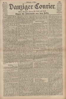 Danziger Courier : Kleine Danziger Zeitung für Stadt und Land : Organ für Jedermann aus dem Volke. Jg.20, Nr. 55 (6 März 1901)