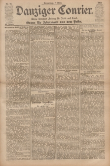 Danziger Courier : Kleine Danziger Zeitung für Stadt und Land : Organ für Jedermann aus dem Volke. Jg.20, Nr. 56 (7 März 1901)