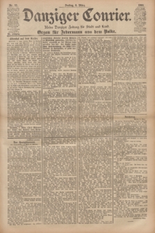 Danziger Courier : Kleine Danziger Zeitung für Stadt und Land : Organ für Jedermann aus dem Volke. Jg.20, Nr. 57 (8 März 1901)