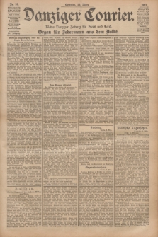 Danziger Courier : Kleine Danziger Zeitung für Stadt und Land : Organ für Jedermann aus dem Volke. Jg.20, Nr. 59 (10 März 1901) + dod.