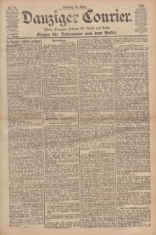 Danziger Courier : Kleine Danziger Zeitung für Stadt und Land : Organ für Jedermann aus dem Volke. Jg.20, Nr. 77 (31 März 1901) + dod.