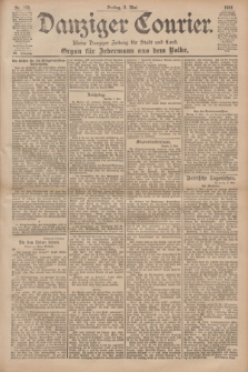 Danziger Courier : Kleine Danziger Zeitung für Stadt und Land : Organ für Jedermann aus dem Volke. Jg.20, Nr. 103 (3 Mai 1901)