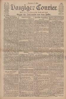 Danziger Courier : Kleine Danziger Zeitung für Stadt und Land : Organ für Jedermann aus dem Volke. Jg.20, Nr. 104 (4 Mai 1901)