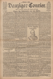 Danziger Courier : Kleine Danziger Zeitung für Stadt und Land : Organ für Jedermann aus dem Volke. Jg.20, Nr. 107 (8 Mai 1901)