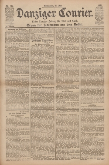 Danziger Courier : Kleine Danziger Zeitung für Stadt und Land : Organ für Jedermann aus dem Volke. Jg.20, Nr. 110 (11 Mai 1901)
