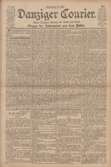 Danziger Courier : Kleine Danziger Zeitung für Stadt und Land : Organ für Jedermann aus dem Volke. Jg.20, Nr. 114 (16 Mai 1901)
