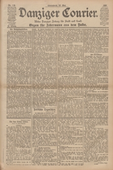 Danziger Courier : Kleine Danziger Zeitung für Stadt und Land : Organ für Jedermann aus dem Volke. Jg.20, Nr. 115 (18 Mai 1901)