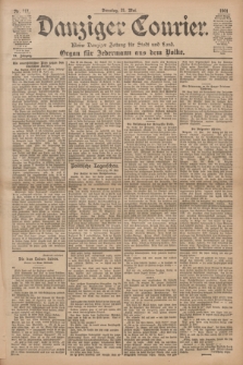 Danziger Courier : Kleine Danziger Zeitung für Stadt und Land : Organ für Jedermann aus dem Volke. Jg.20, Nr. 117 (21 Mai 1901)