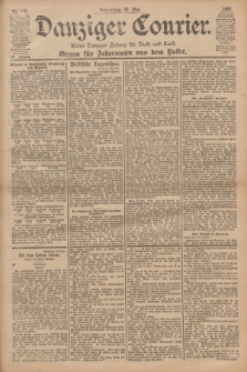 Danziger Courier : Kleine Danziger Zeitung für Stadt und Land : Organ für Jedermann aus dem Volke. Jg.20, Nr. 119 (23 Mai 1901)