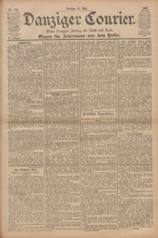 Danziger Courier : Kleine Danziger Zeitung für Stadt und Land : Organ für Jedermann aus dem Volke. Jg.20, Nr. 125 (31 Mai 1901)