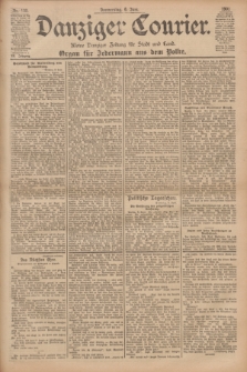 Danziger Courier : Kleine Danziger Zeitung für Stadt und Land : Organ für Jedermann aus dem Volke. Jg.20, Nr. 130 (6 Juni 1901)