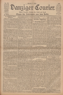 Danziger Courier : Kleine Danziger Zeitung für Stadt und Land : Organ für Jedermann aus dem Volke. Jg.20, Nr. 133 (9 Juni 1901) + dod.