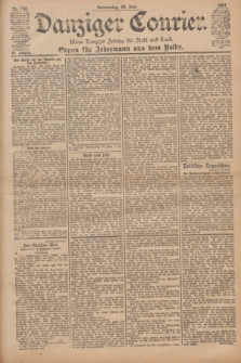 Danziger Courier : Kleine Danziger Zeitung für Stadt und Land : Organ für Jedermann aus dem Volke. Jg.20, Nr. 142 (20 Juni 1901)