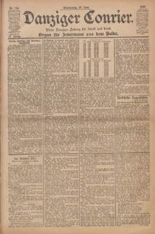 Danziger Courier : Kleine Danziger Zeitung für Stadt und Land : Organ für Jedermann aus dem Volke. Jg.20, Nr. 148 (27 Juni 1901)